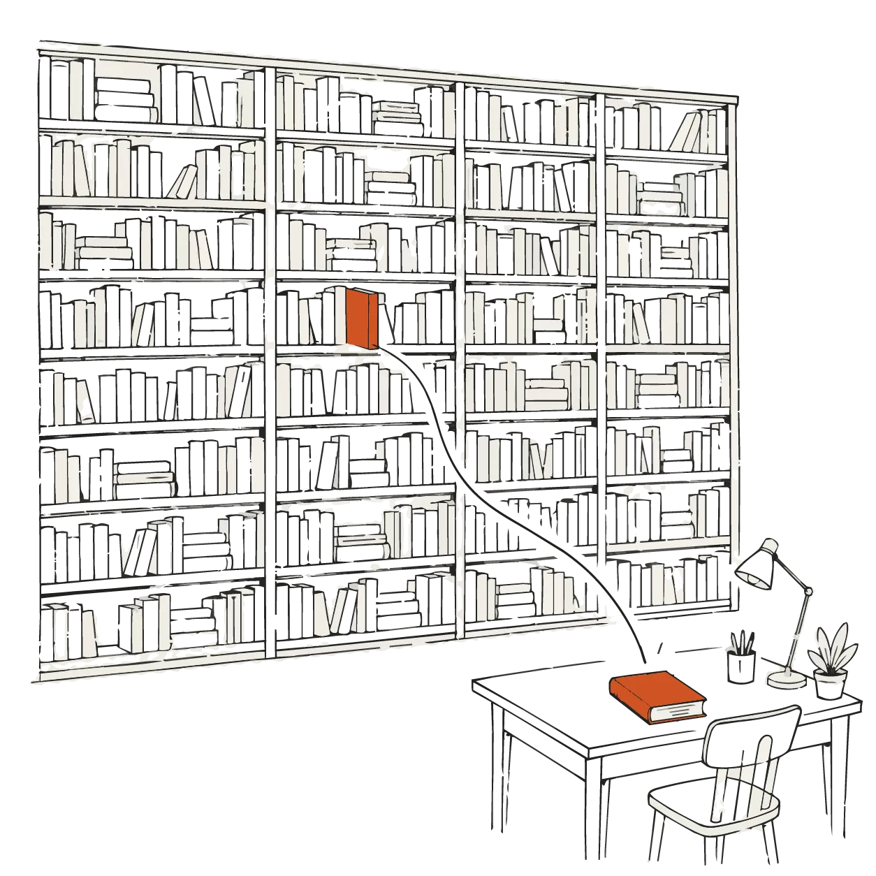 A tiny figure beside a giant wall of text — why memory matters